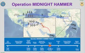 Final briefing at Andrews AFB on Operation Midnight Hammer